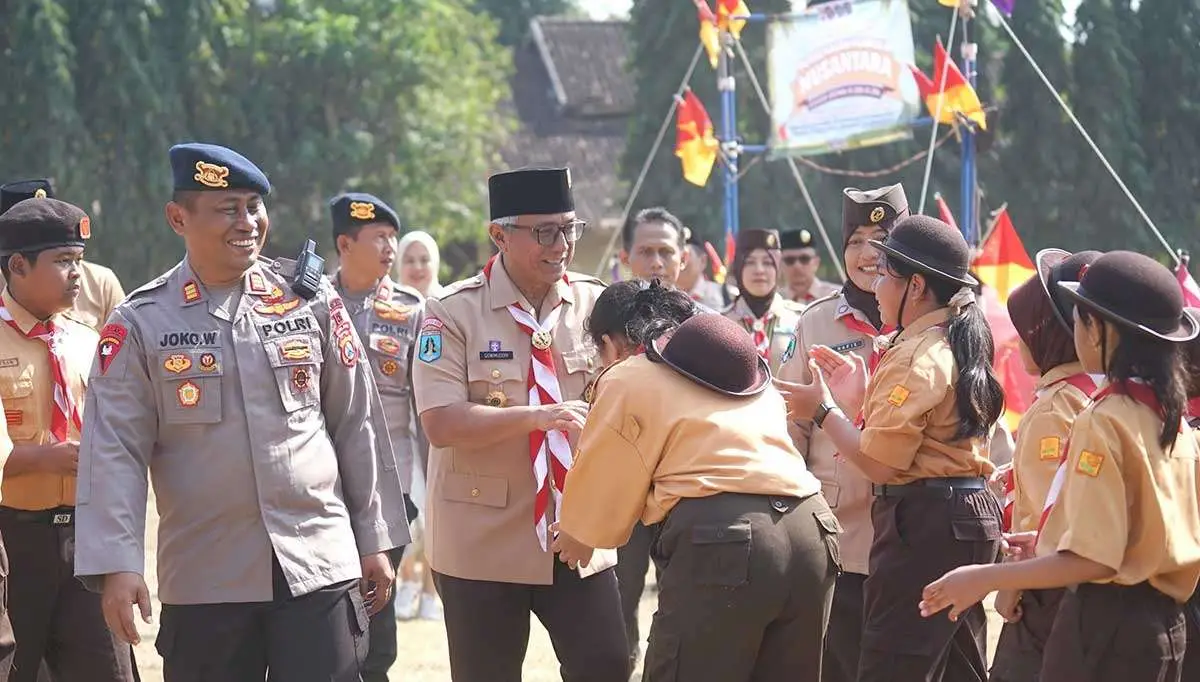 Wakil Wali Kota Kediri Buka Perkemahan Pramuka Nusantara 2026