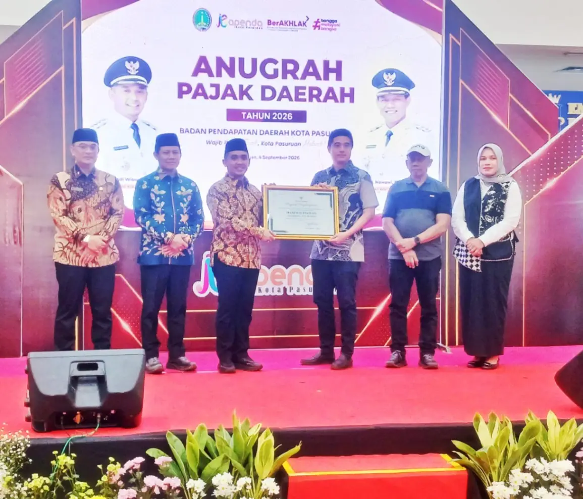 Anugerah Pajak Daerah 2026, Pemkot Pasuruan Soroti Tiga Kunci Tingkatkan Kepatuhan