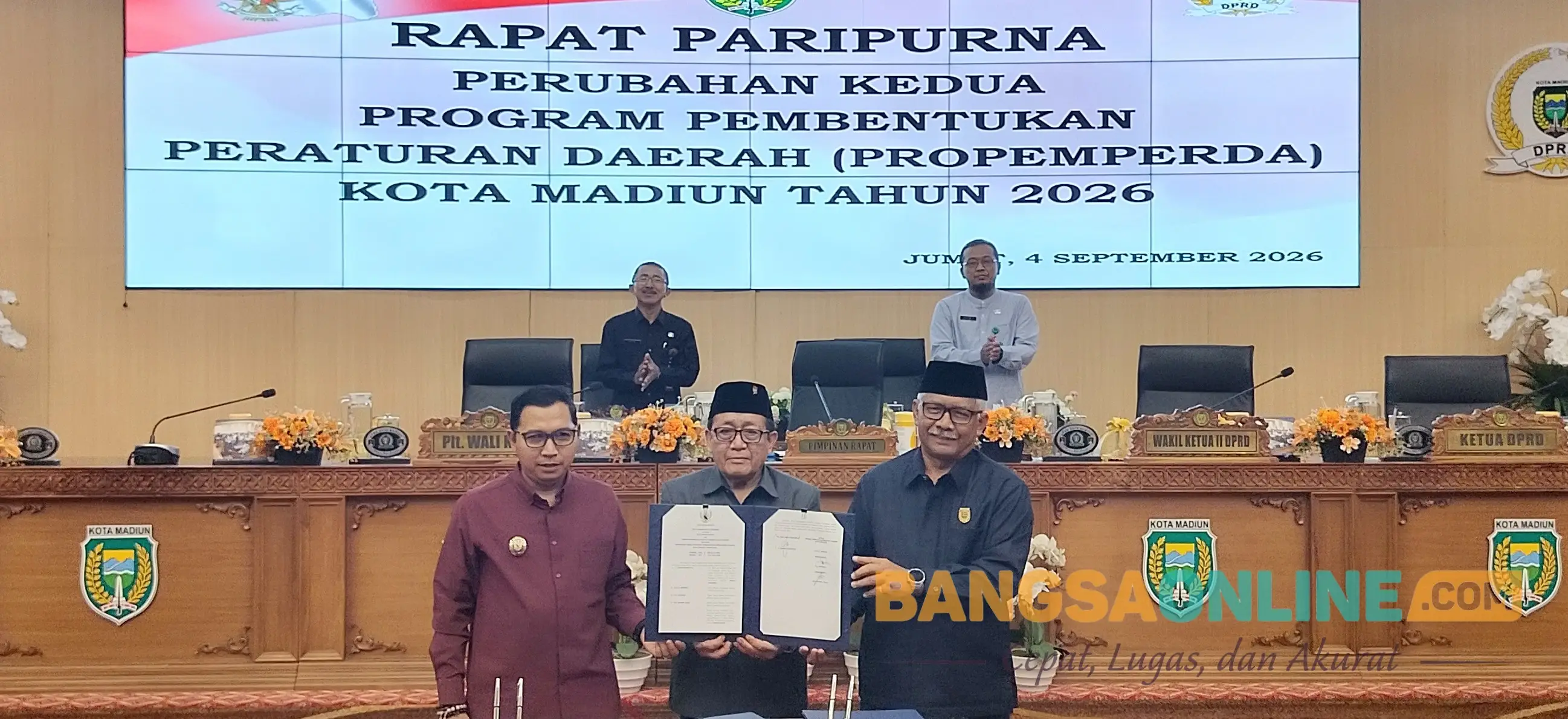 Santunan Kematian Warga Naik, DPRD Kota Madiun Setujui Perubahan Propemperda 2026