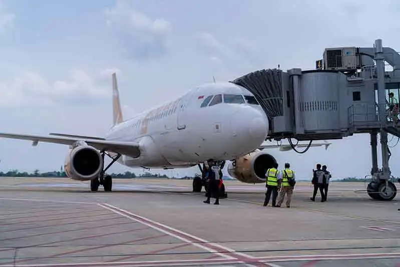 Dampak Erupsi Anak Krakatau, Dua Penerbangan di Bandara Internasional Dhoho Batal