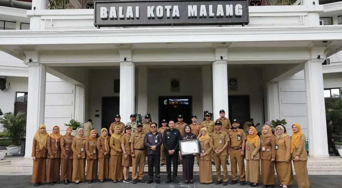 Dispendukcapil Raih Predikat WBBM, Pemkot Malang Dorong Layanan Publik Lebih Baik
