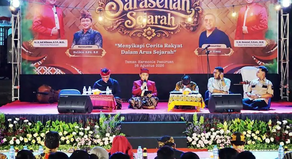 Sarasehan Sejarah Lokal, Wali Kota Pasuruan Dorong Penulis Baru