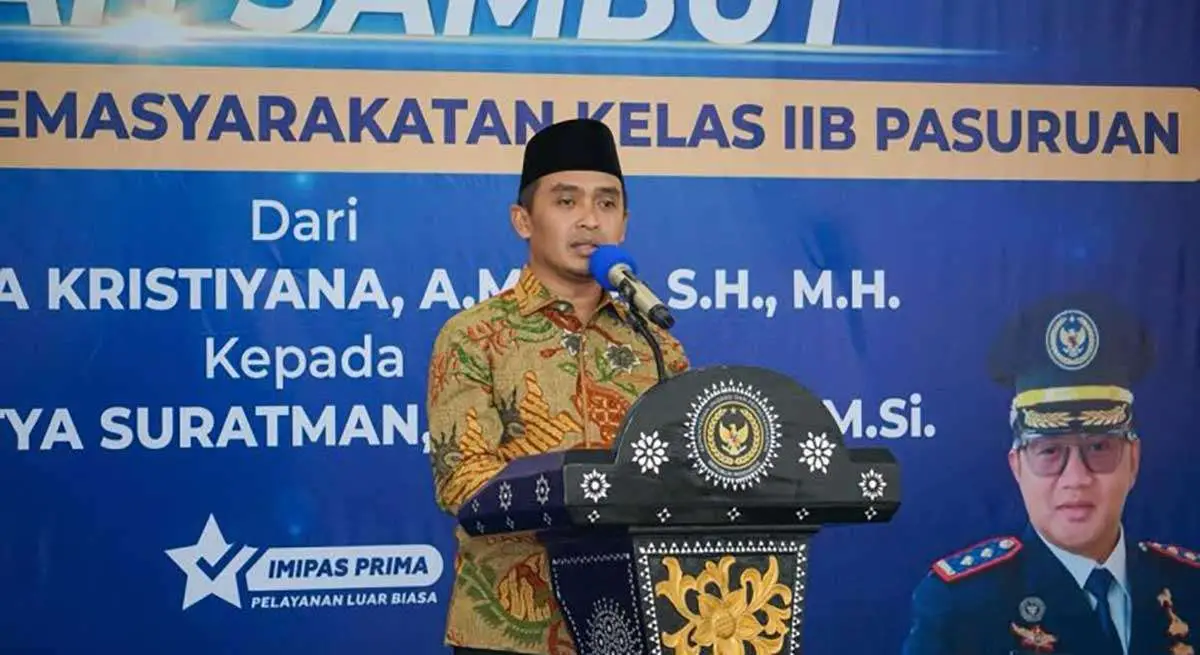 Pergantian Kepala Lapas IIB Pasuruan Jadi Momentum Sinergi