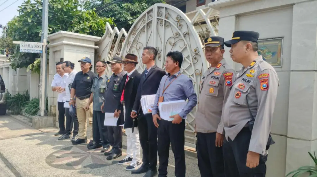 Pengamanan proses constatering di rumah termohon