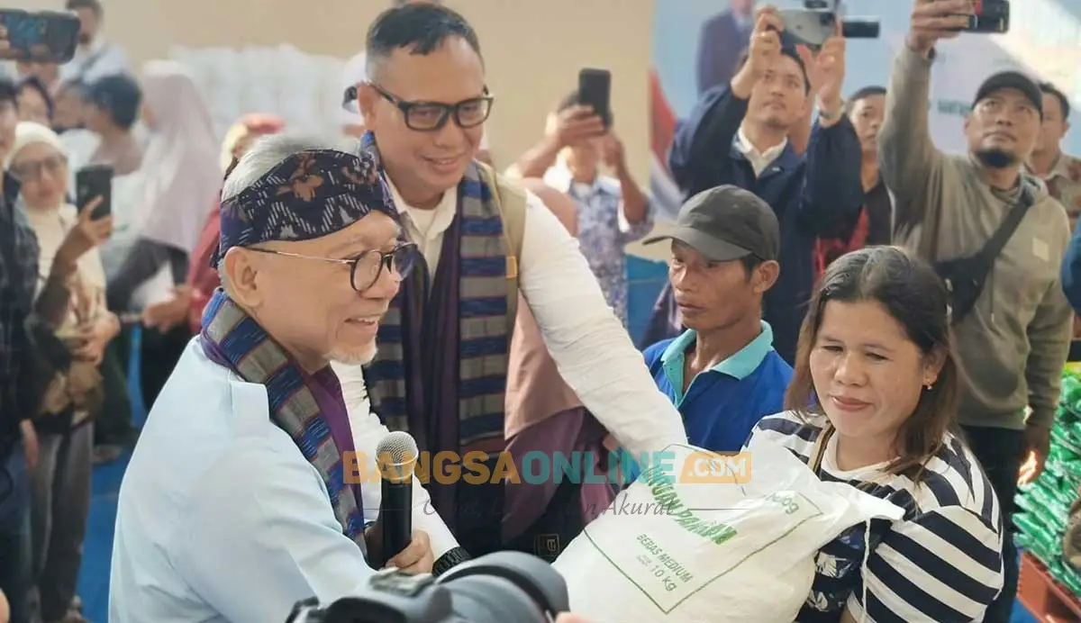 Pemerintah dan Bulog Percepat Penyaluran Bantuan Pangan Beras di Kediri