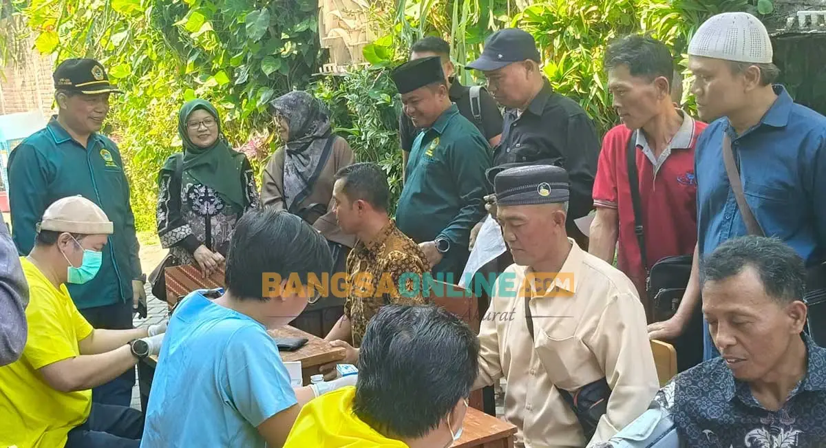 LDII dan Dinkes Kota Kediri Gelar Cek Kesehatan Gratis Serentak