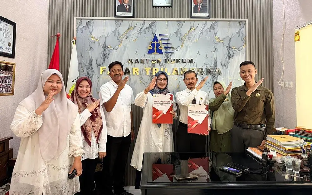 Perkuat Kompetensi Calon Praktisi Hukum, YLBH Fajar Trilaksana dan FH UTM Kerja Sama Pemagangan