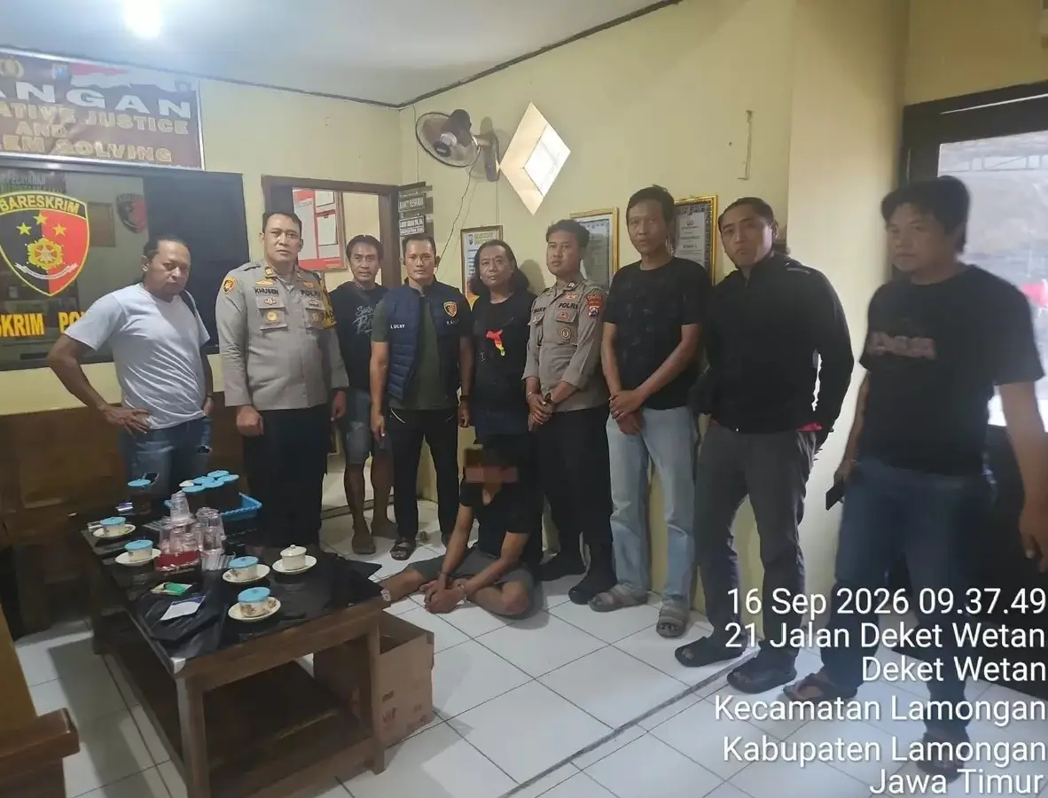 Modus Baru Curanmor, Pelaku yang Beraksi di Puskesmas Deket Lamongan Babak Belur Dihajar Massa