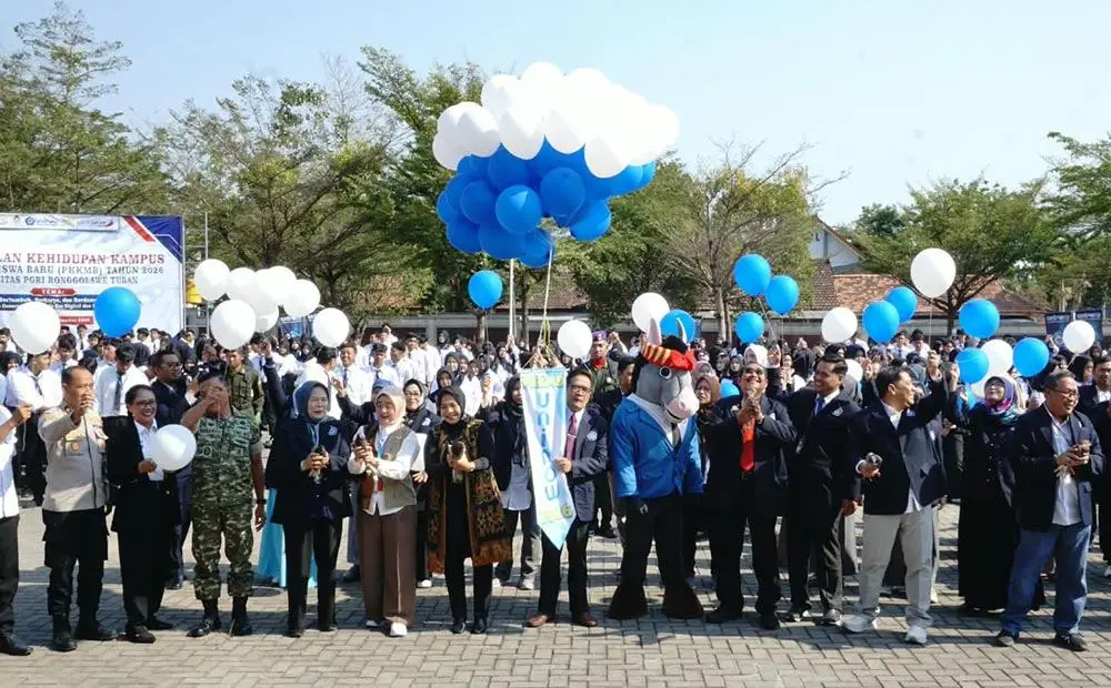 Buka PKKMB 2026 untuk 986 Mahasiswa Baru, Unirow Dorong Generasi Unggul di Era Digital dan AI