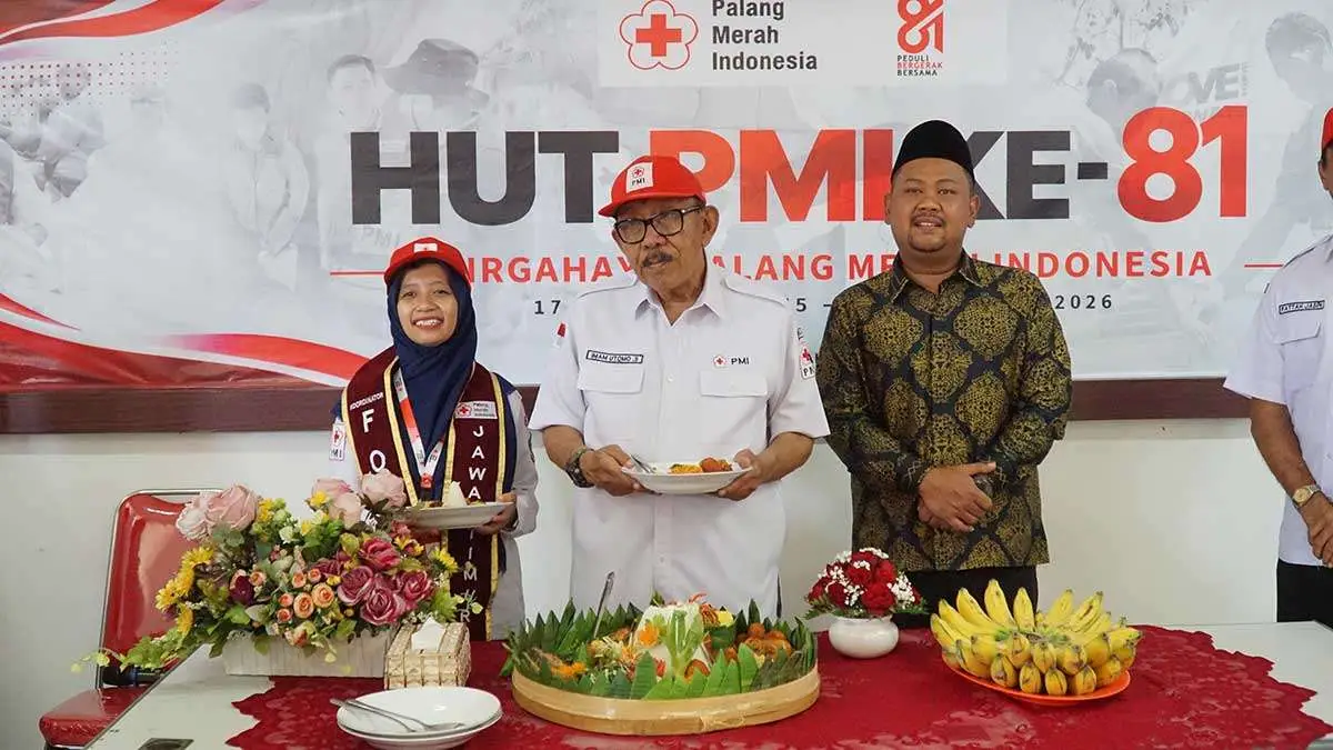 Hadiri Peringatan HUT ke-81 PMI, Bupati Gresik Ajak Kolaborasi Hadapi Kemarau