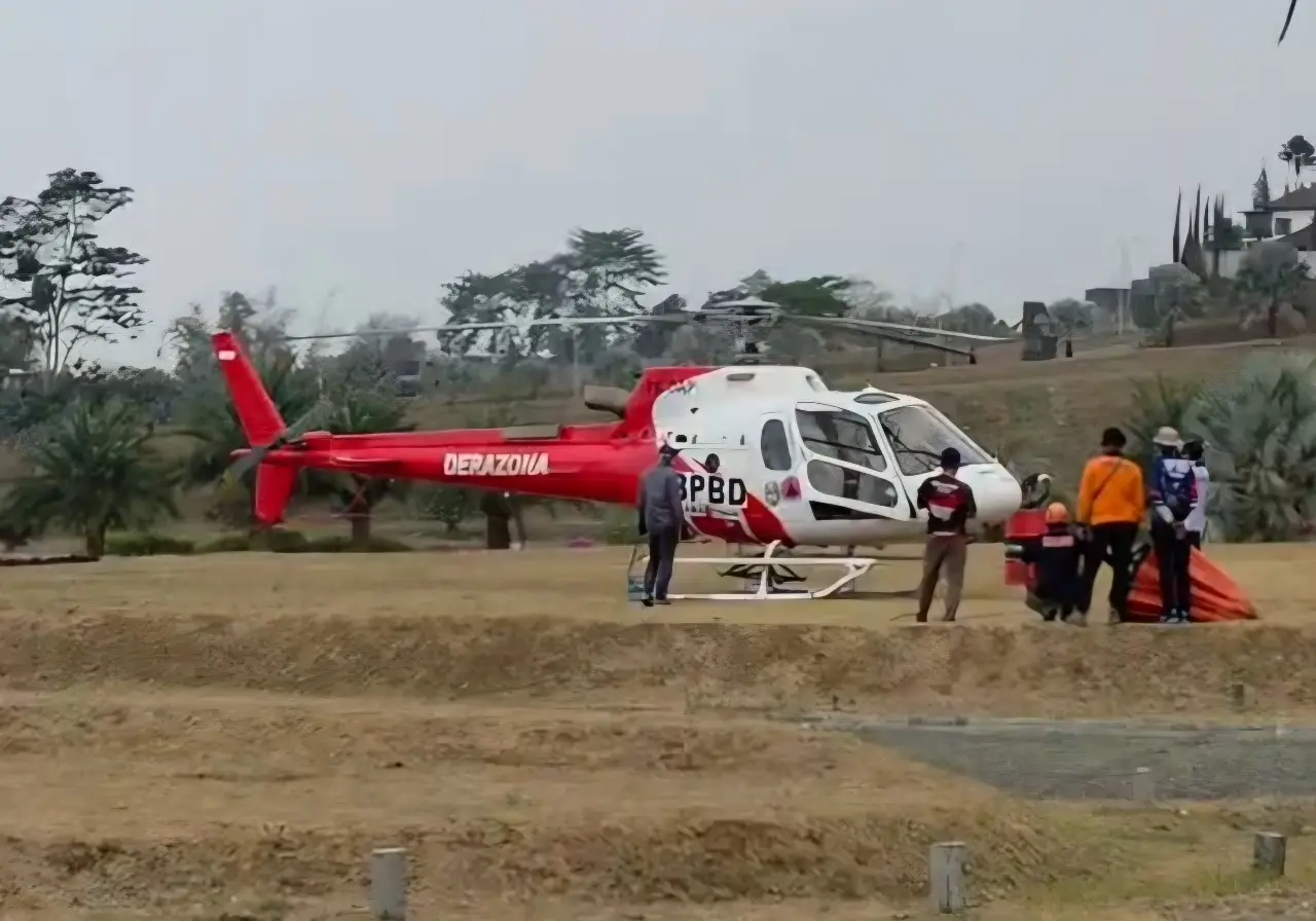 Karhutla Gunung Buthak-Kawinajang Capai 1.000 Hektare, BPBD Jatim Gencarkan Water Bombing