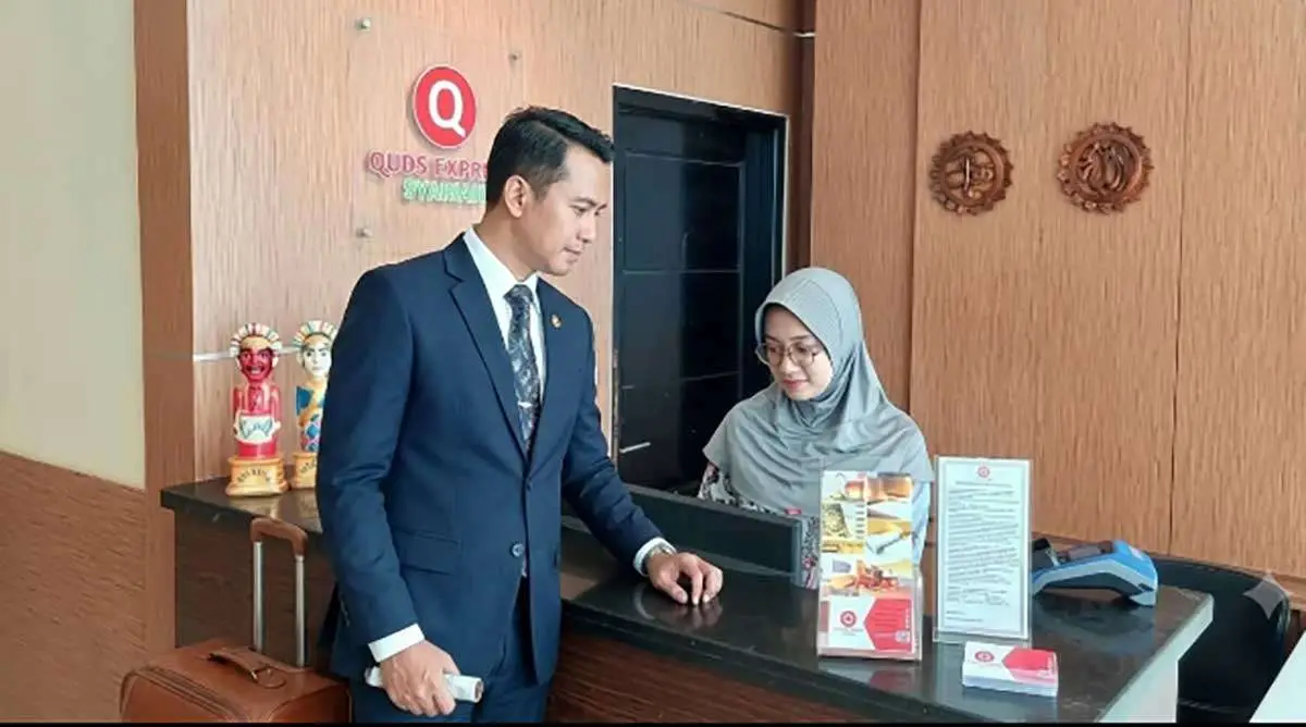 Lobi Quds Express Syariah Jakarta.