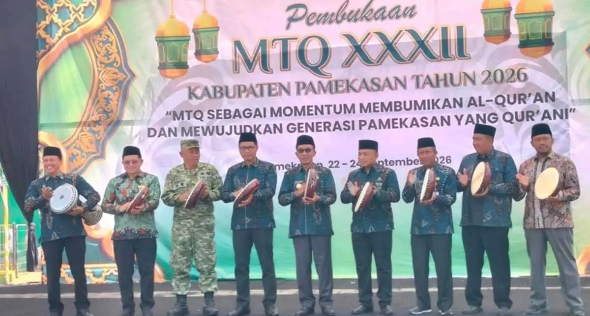 MTQ XXXII Resmi Dibuka, Bupati Pamekasan: Keberhasilan MTQ Ukurannya Nilai Al-Qur'an di Masyarakat