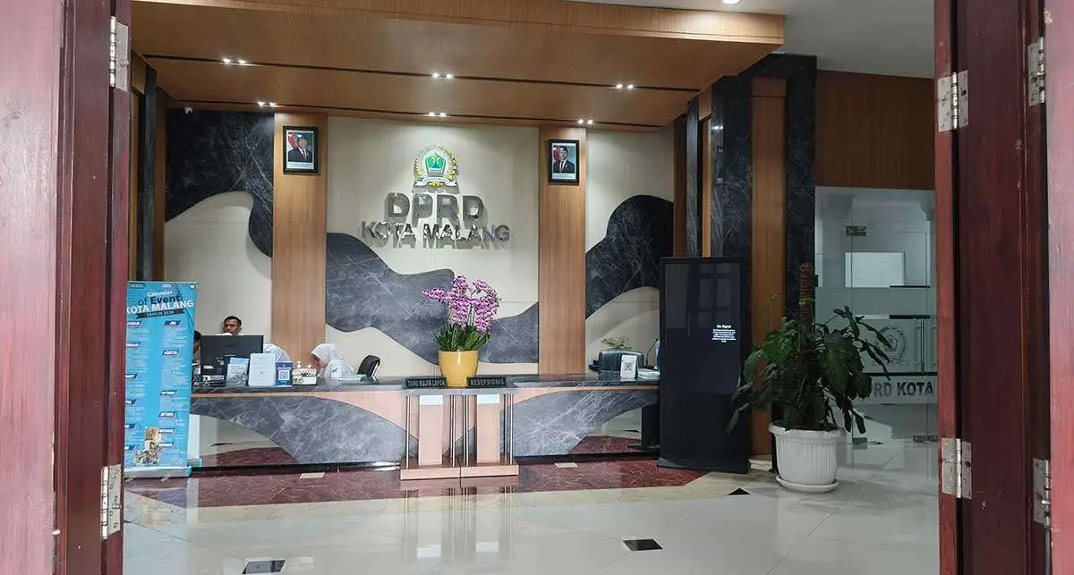 Kantor DPRD Kota Malang.