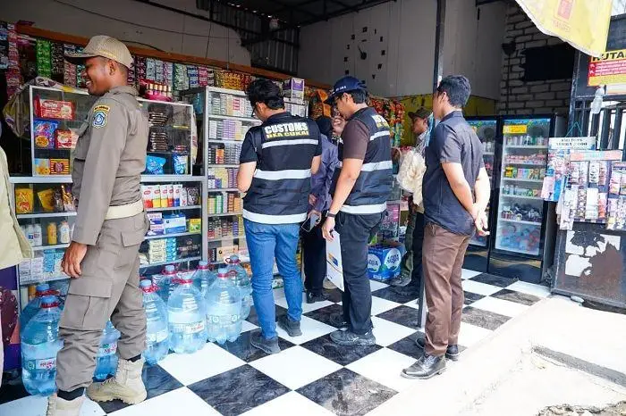 Operasi Gabungan di Lamongan Sita 21.396 Batang Rokok Ilegal, Terbanyak di Karanggeneng