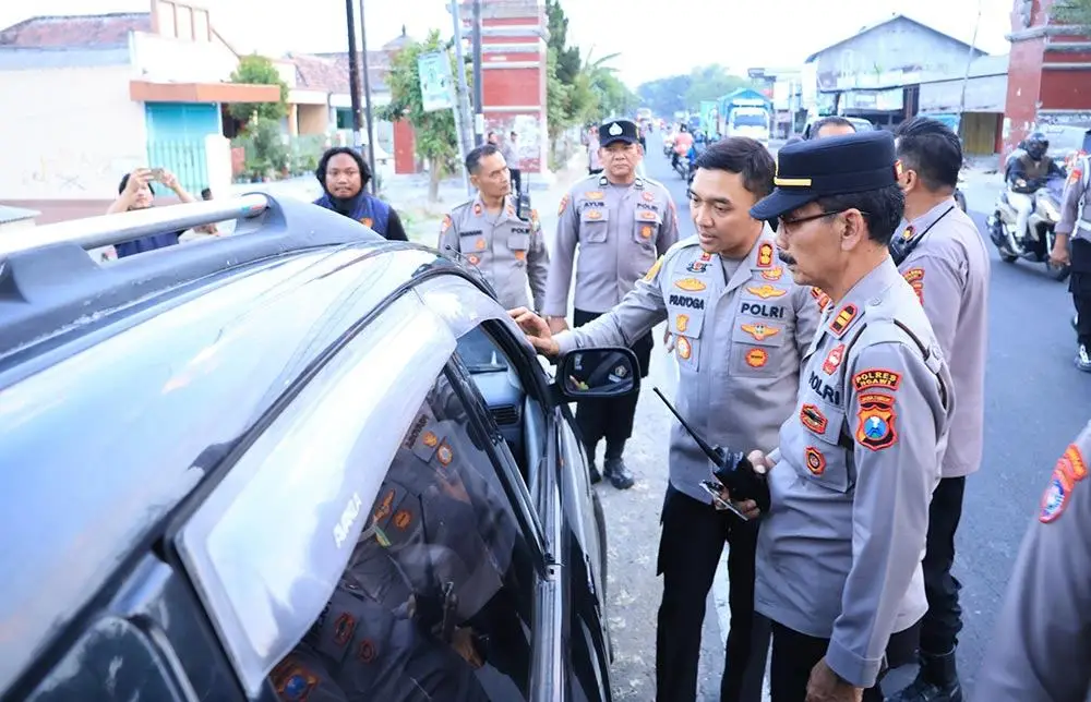 Cegah Konvoi dan Gangguan Kamtibmas, Kapolres Ngawi Pimpin Langsung KRYD