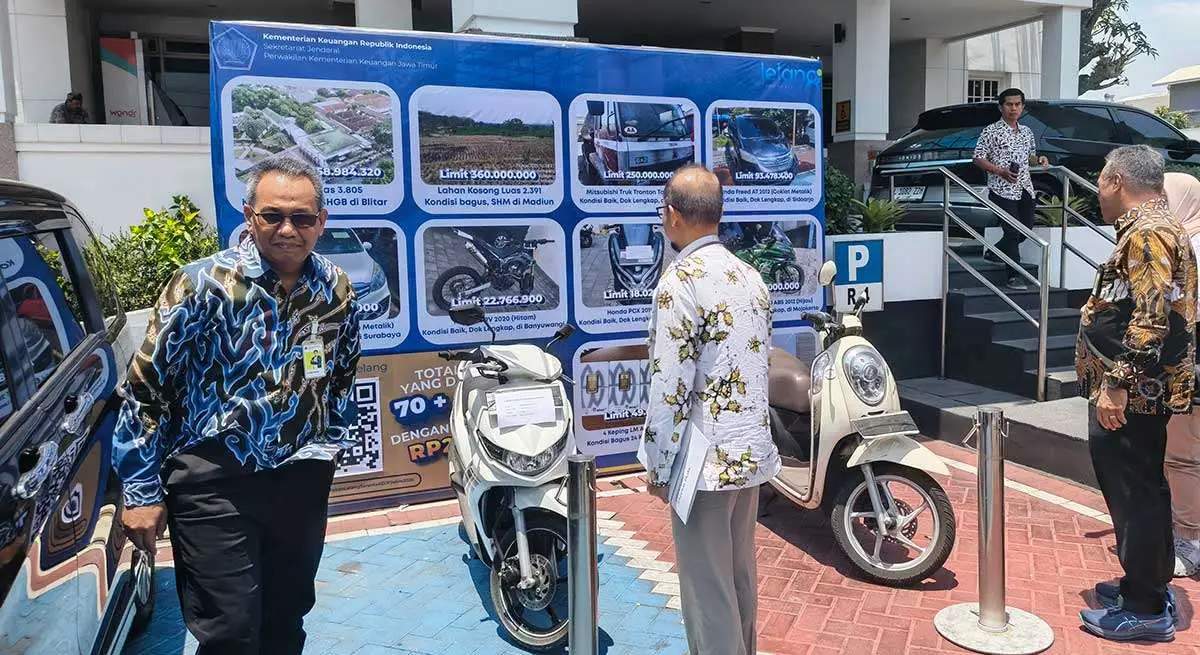 DJP Jatim Bersatu Lelang 69 Aset Pajak Senilai Rp29,82 Miliar