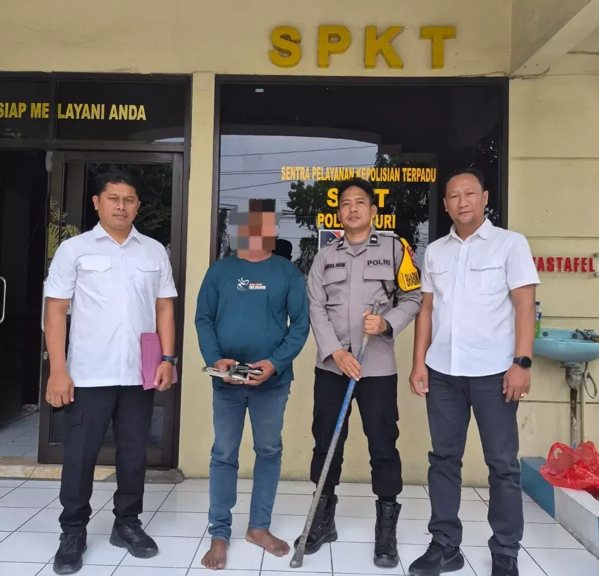 Residivis Bobol Rumah Kasun di Lamongan, Pelaku Dibekuk Berkat Rekaman CCTV