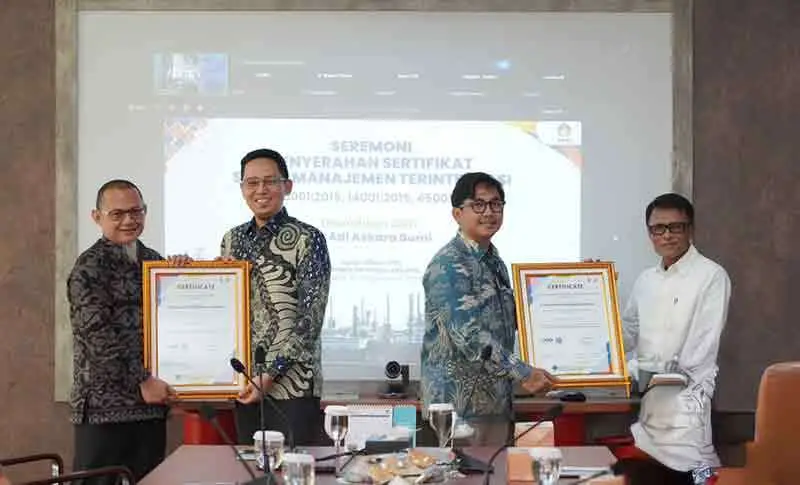 Pertahankan Sertifikasi SMT 2026, PT TPPI Komitmen Terus Dorong Peningkatan Kinerja