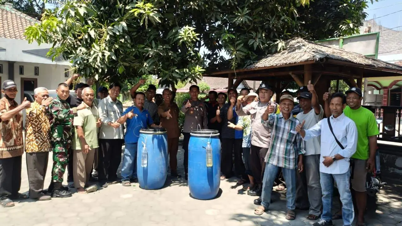 Peringati Hari Tani Nasional, Polsek Paron Ajak Petani Ngawi Terapkan Teknologi Ramah Lingkungan