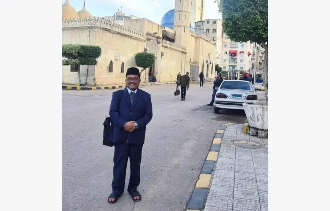 Prof M. Mas'ud Said, PhD di Mesir. Foto: dok pribadi