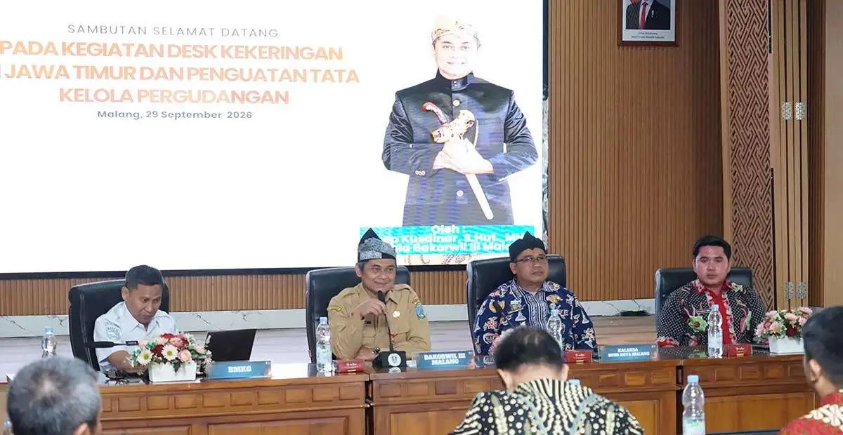 Hadapi Ancaman Kekeringan, Bakorwil Malang Perkuat Koordinasi