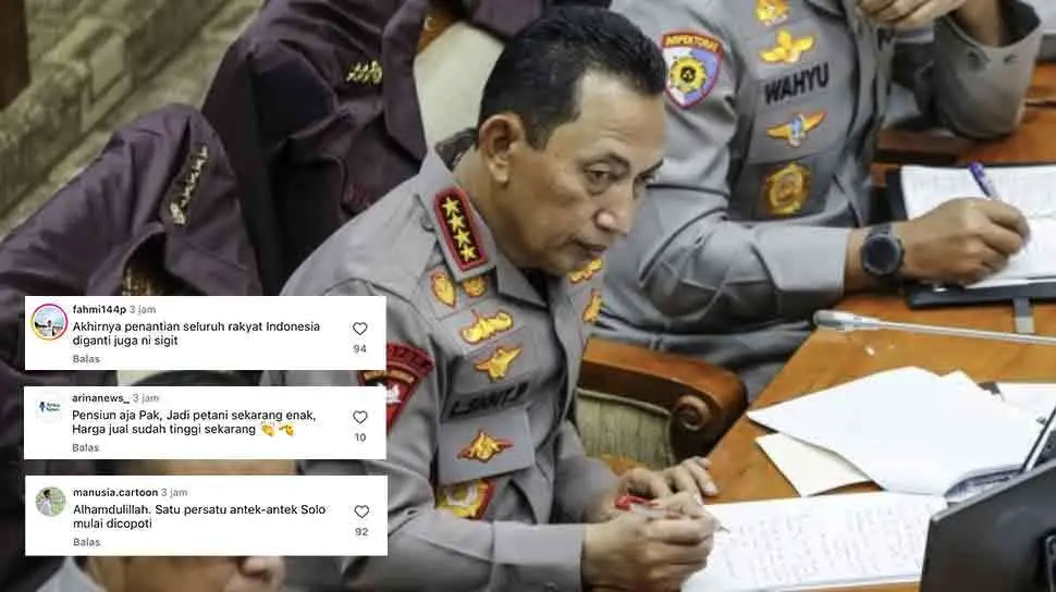 Listyo Sigit Dipecat, Netizen: Satu per Satu Antek-antek Solo Mulai Dicopot