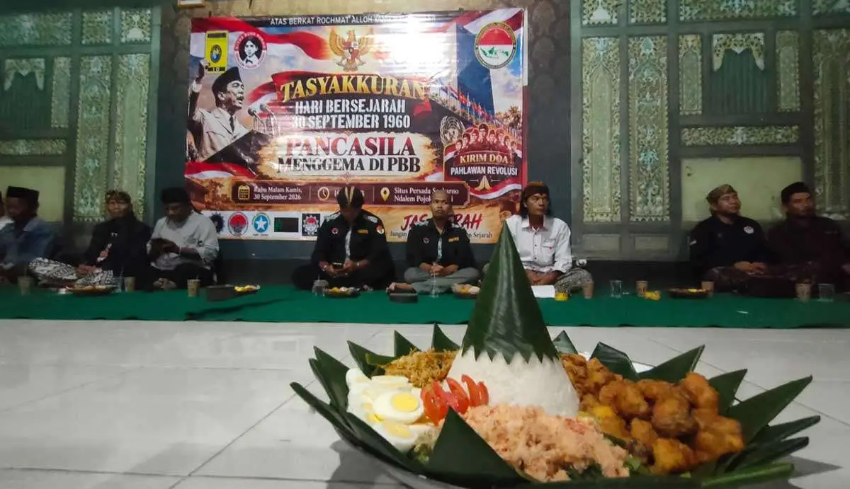Ndalem Pojok Kediri Gelar Tasyakuran Hari Pancasila