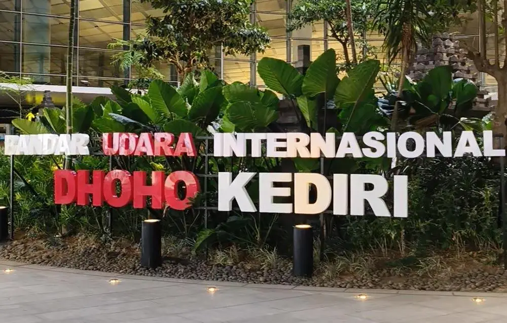Bandara Dhoho Kediri. Foto: MUJI HARJITA/ BANGSAONLINE