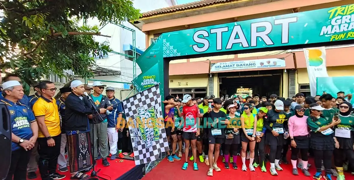 UIT Lirboyo Gelar Green Marathon 5K HUT ke-60
