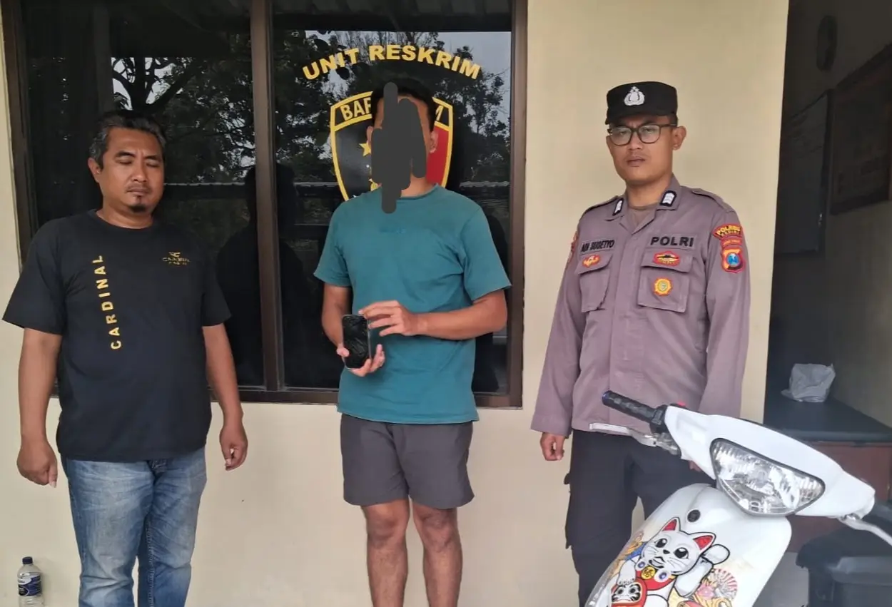 Cuci Motor Diduga Cuma Modus, Pria di Pagu Kediri Curi iPhone 15