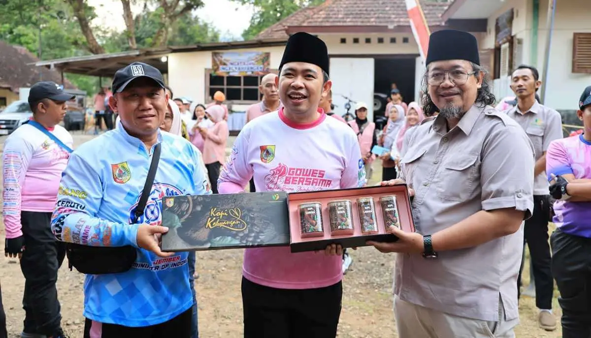 Gowes Lintas Wilayah, Bupati Jember Fokus Hilirisasi PDP Kahyangan