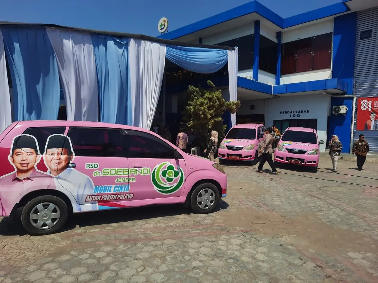 Pemkab Jember Luncurkan 38 Mobil Cinta, Antar Pasien Sembuh Pulang Gratis