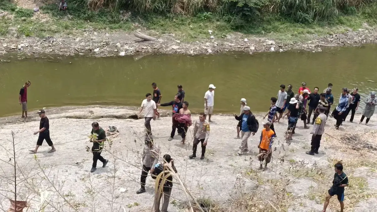 Bocah 5 Tahun Tenggelam di Sungai Sekayu Ponorogo, Meninggal Setelah 1 Jam Pencarian