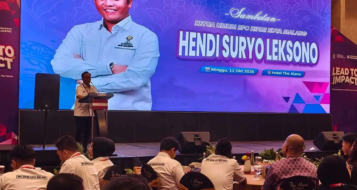 Rakercab V Hipmi Kota Malang Rumuskan Program Penguatan Ekosistem Bisnis