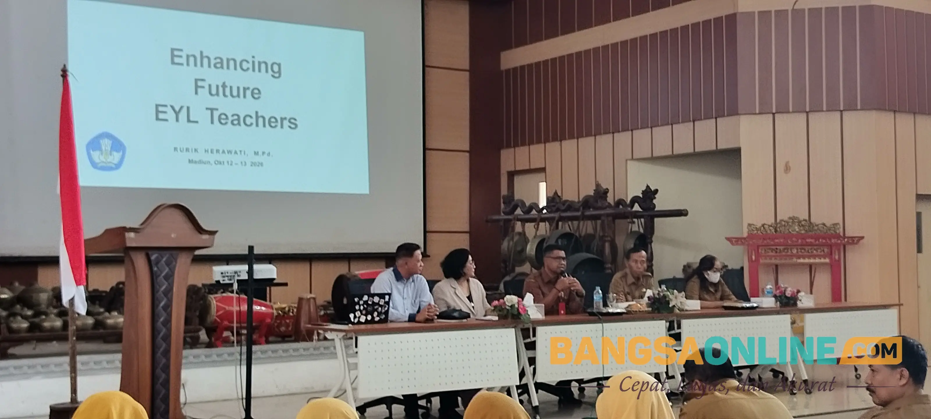 Dindikbud Kabupaten Madiun Gelar Workshop Bahasa Inggris Diikuti 764 Guru SD 