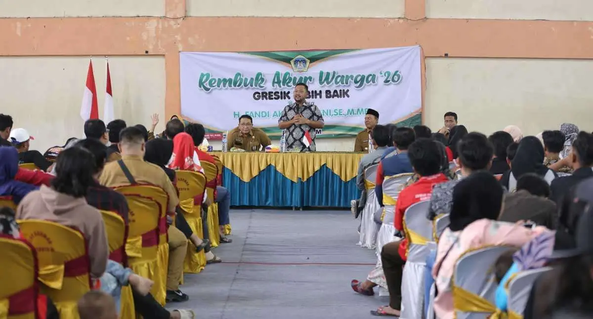 Perluas Jangkauan Bansos, Bupati Gresik Dorong Warga Jadi Agen Perlinsos