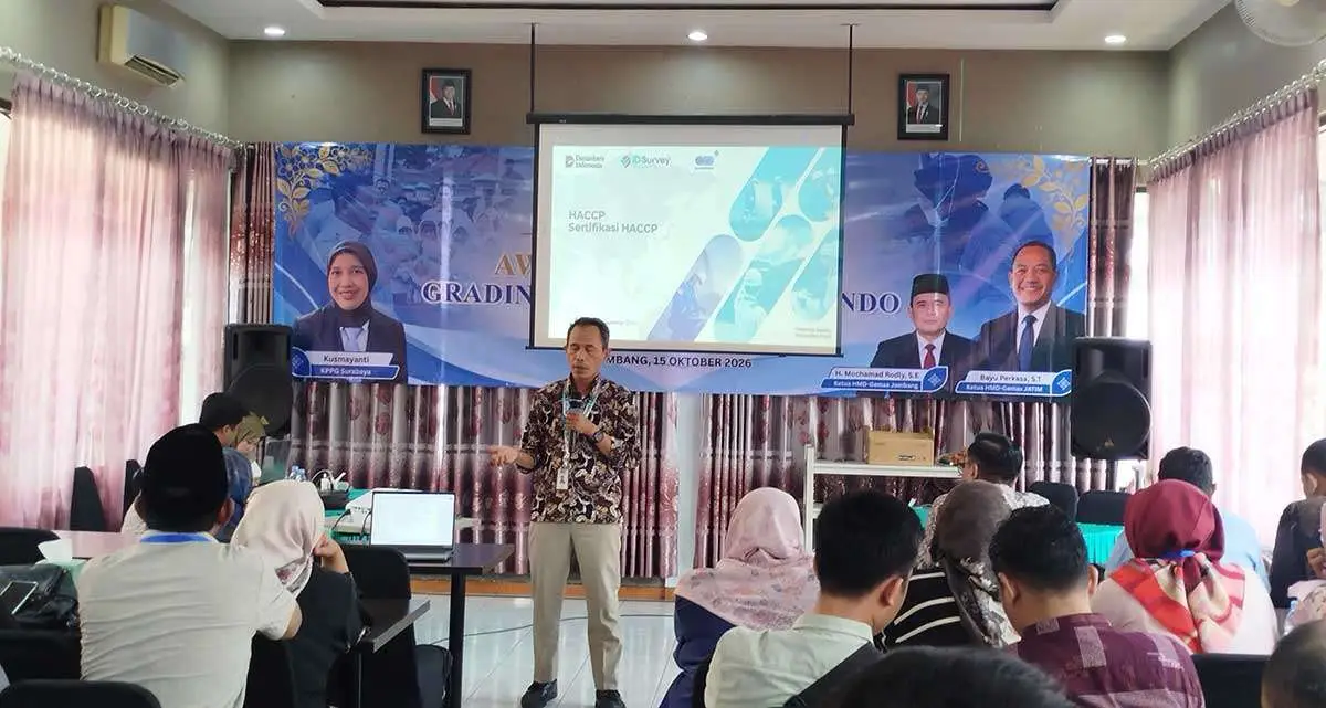Tingkatkan Keamanan Pangan, Pengelola Dapur MBG di Jombang Ikuti Seminar HACCP