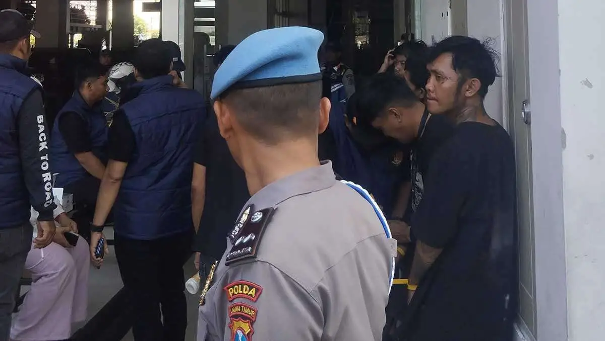 Tes Urine di Joyoboyo, Polda Jatim Amankan 5 Orang Positif Narkotika