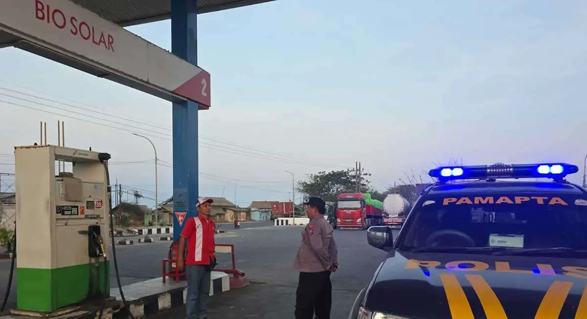 Monitoring ketersediaan BBM di Tuban.