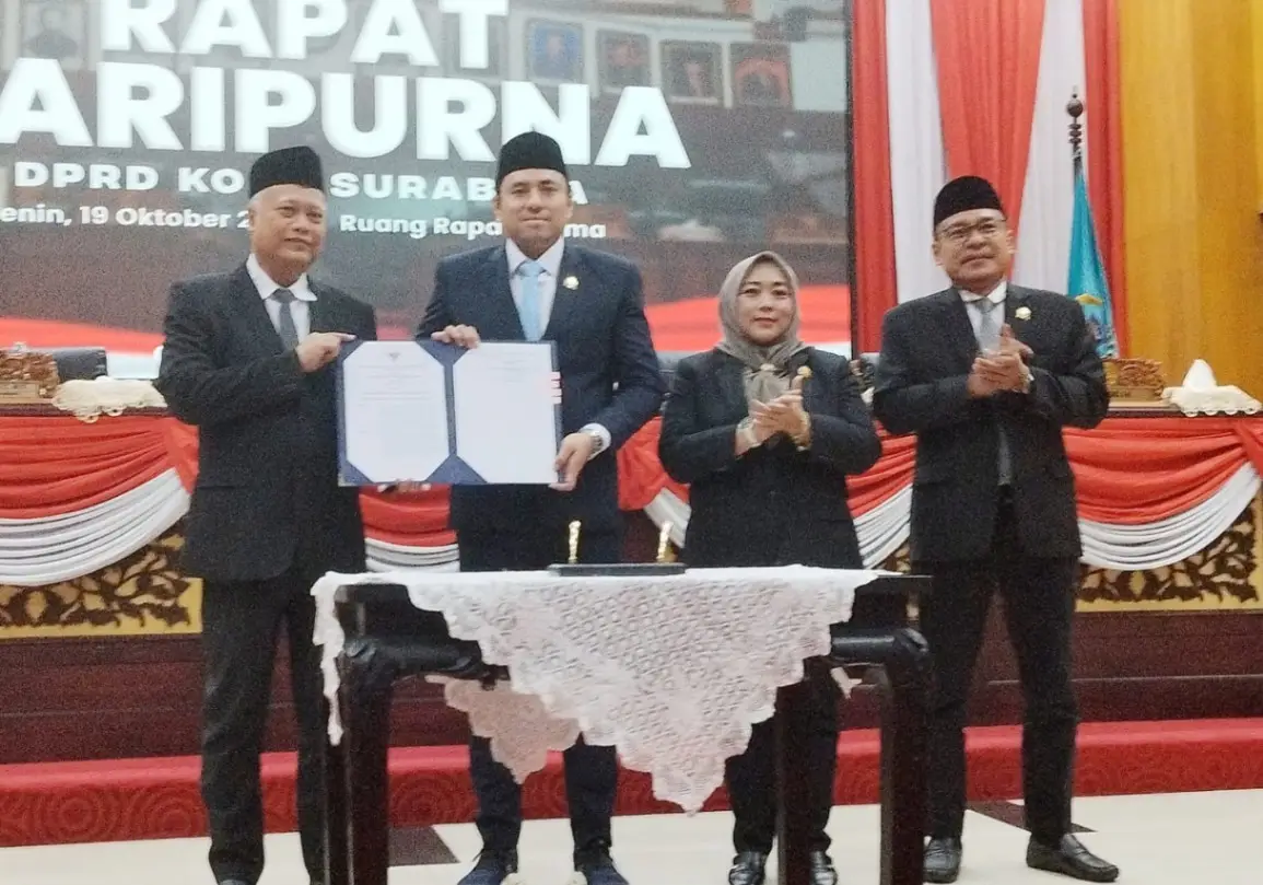 DPRD dan Pemkot Surabaya Sahkan Perda Pengelolaan Air Limbah Domestik, Ini Poin Pentingnya