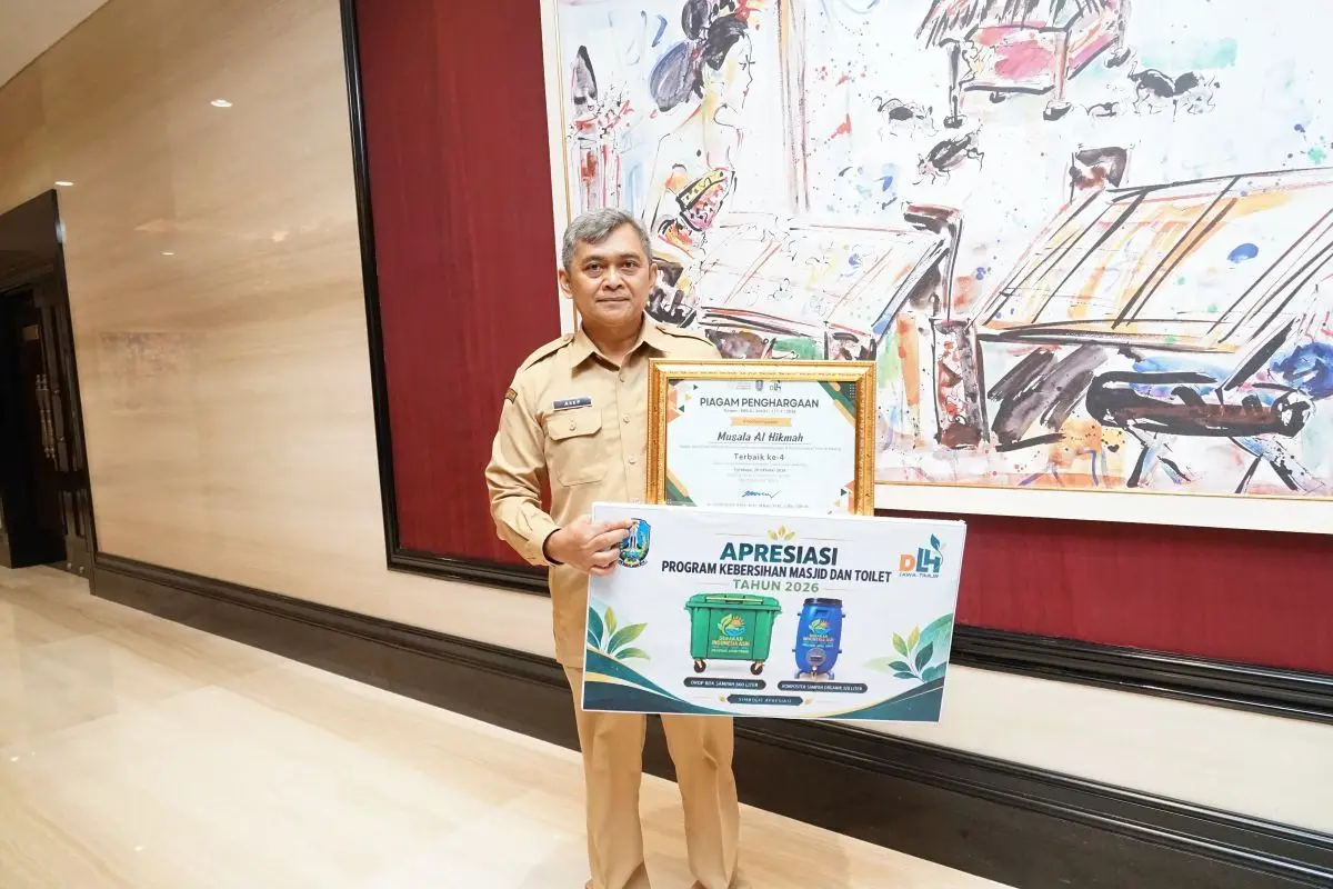 Dari Musala Al Hikmah, Bakorwil Malang Raih Penghargaan Kebersihan OPD Jatim