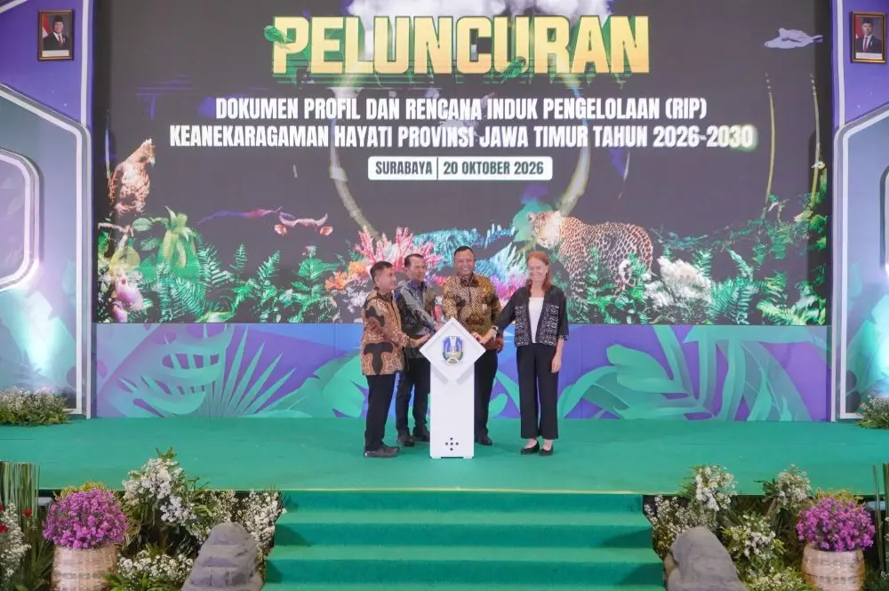 Jatim Luncurkan Profil Kehati 2026, 1.939 Takson Flora dan 1.910 Fauna Terdata