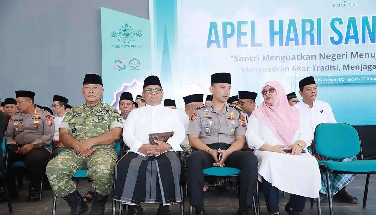 HSN 2026: Kapolres Kediri Kota Perkuat Sinergi dengan Santri dan Tokoh Agama