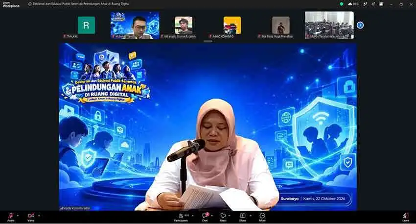 Libatkan 34 Ribu Peserta, Pemprov Jatim Deklarasikan Program Perisai Anak