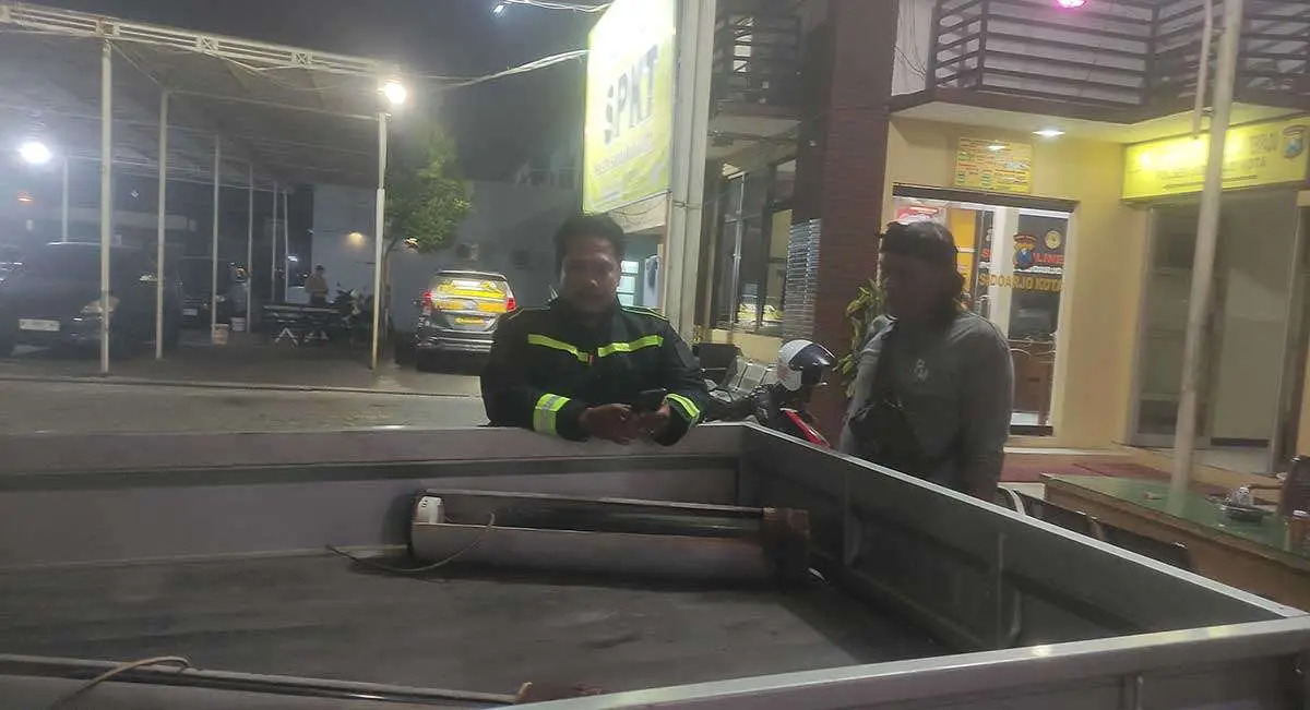 PLM Serahkan Barang Bukti Dugaan Percobaan Pencurian Lampu di Gelora Delta ke Polisi