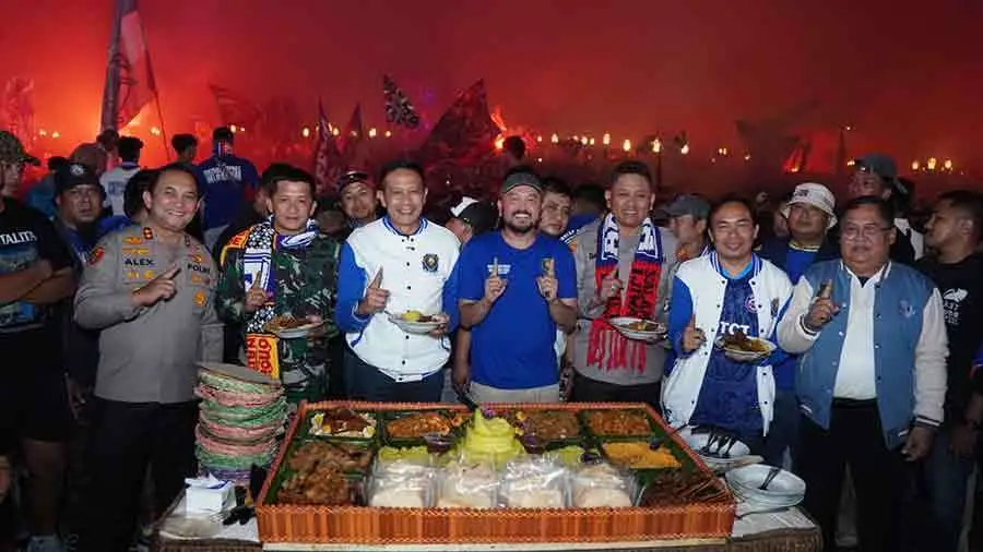 Gandeng Arema FC dan Pemkot, Polresta Malang Kota Hadirkan Singo Play-on di Gelora Gajayana