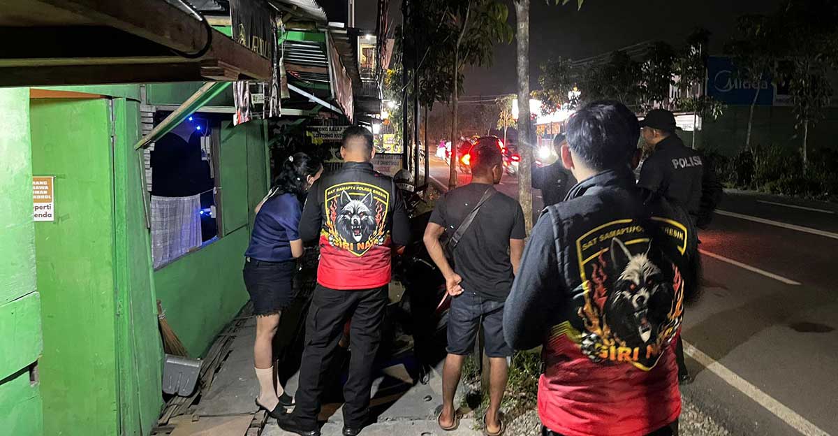 Polres Gresik Razia Miras di Menganti Jelang Ramadhan