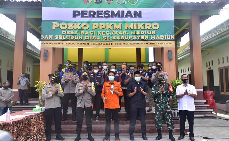 Target PPKM, Bupati Madiun: Budaya Malu Bila Tak Pakai Masker