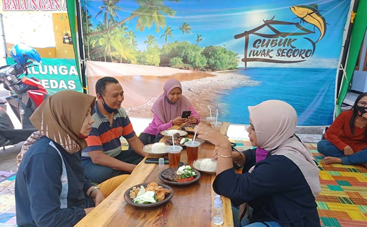 Ngiler Masakan Pantai Masa Pandemi, Gubuk Iwak Segoro Jombang Jadi Sasaran